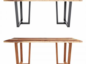 slab table - river 3D Model