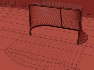 hockey rink 20x40 m Model 3D