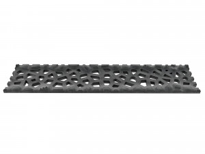 drainage channel euroline aco with voronoi sd 100 design grid 3D-Modell