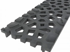 drainage channel euroline aco with voronoi sd 100 design grid 3D Model