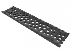drainage channel euroline aco with voronoi sd 100 design grid 3D Model