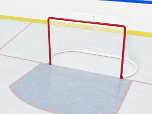 patinoire de hockey 26x56 m avec marquages ​​nhl Modèle 3D