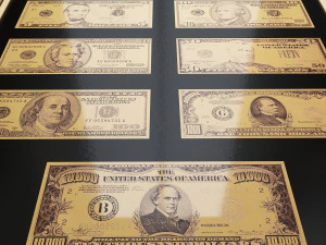 picture - us dollars 3D Model