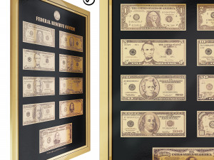 picture - us dollars 3D Model