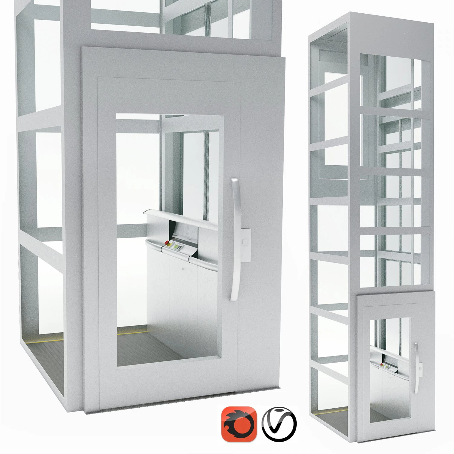 lift cibes a5000 3D Model .c4d .max .obj .3ds .fbx .stl .blend 