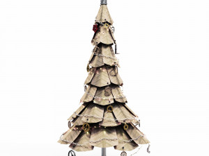 steampunk christmas tree Modèle 3D