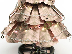 steampunk christmas tree 3D Model