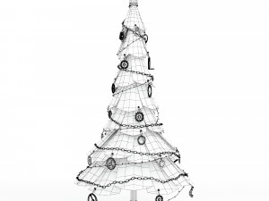 steampunk christmas tree Modèle 3D