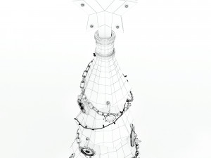 steampunk christmas tree Modèle 3D