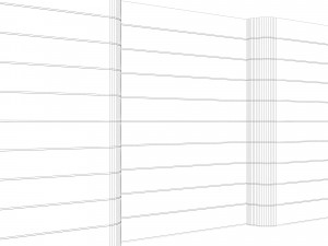 craft fence - chain 3D-Modell