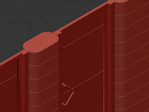 craft fence - chain 3D Model