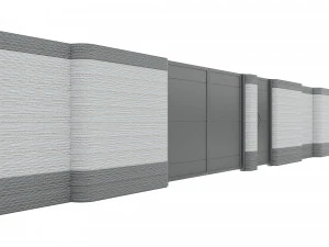 craft fence - chain 3D Model