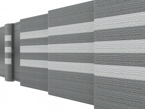 craft fence - wave Modèle 3D