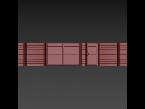 craft fence - wave Modèle 3D