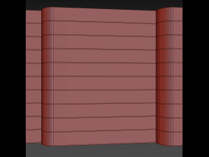 craft fence - wave Modèle 3D