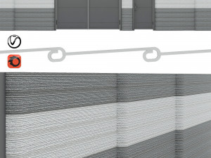 craft fence - columnar 3D Model