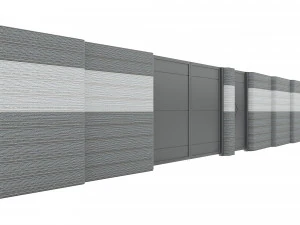 craft fence - columnar 3D Model