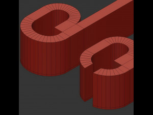 craft fence - columnar 3D Model