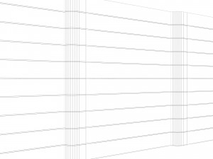 craft fence - columnar 3D Model