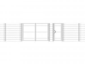 craft fence - columnar 3D Model
