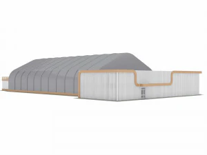 frame - awning hangar and ahb 3D Model