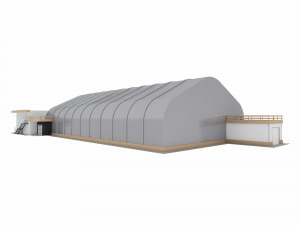 frame - awning hangar and ahb 3D Model