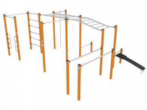 Street Workout - COMBI 5 3D 模型