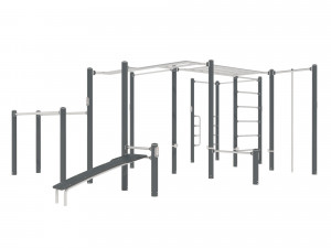 Street Workout - COMBI 5 3D 模型