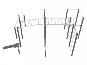 Street Workout - COMBI 5 3D 模型