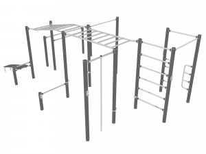 Street Workout - COMBI 5 3D 模型