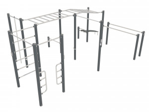 Street Workout - COMBI 5 3D 模型