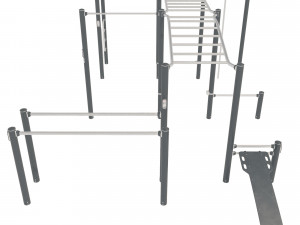 Street Workout - COMBI 5 3D 模型