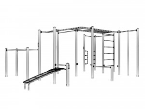 Street Workout - COMBI 5 3D 模型