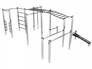 Street Workout - COMBI 5 3D 模型