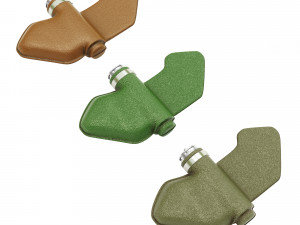 Antipersonnel High Explosive Mine Petal Modelo 3D