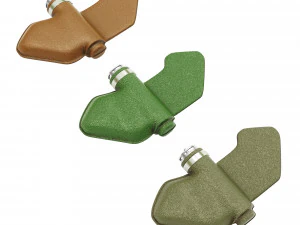 Antipersonnel High Explosive Mine Petal 3D Model