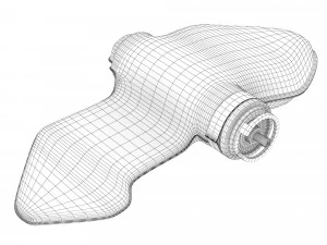 Antipersonnel High Explosive Mine Petal 3D Model