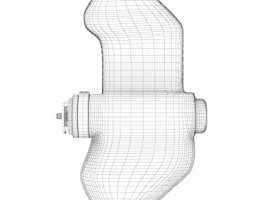 Antipersonnel High Explosive Mine Petal 3D Model