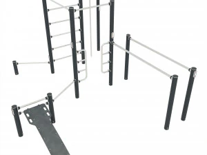 Entrenamiento callejero - COMBI 4 Modelo 3D