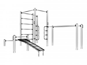 Street Workout - COMBI 4 Modelo 3D
