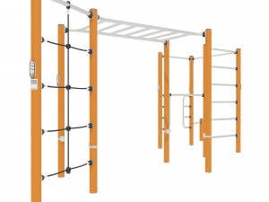 Street Workout - COMBI 3 Modelo 3D