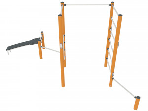 Street Workout - COMBI 2 3D Model