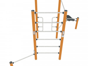 Street Workout - COMBI 2 3D Model