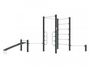 Street Workout - COMBI 2 3D Model