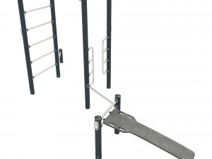 Street Workout - COMBI 2 3D Model