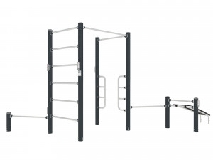 Street Workout - COMBI 2 3D Model