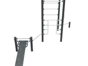 Street Workout - COMBI 2 3D Model