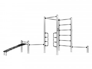 Street Workout - COMBI 2 3D Model