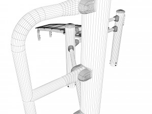 Street Workout - COMBI 2 3D Model