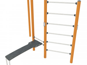 Street Workout - COMBI 1 Modelo 3D